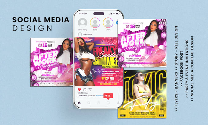 Bestseller - design event, party, dj, club and birthday party flyers