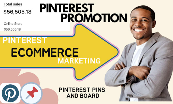 Bestseller - do pinterest marketing ecommerce shopify marketing manager pin and boards