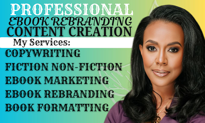 Gig Preview - Rebrand ebook online course, ebook proofreading, book editing and formatting