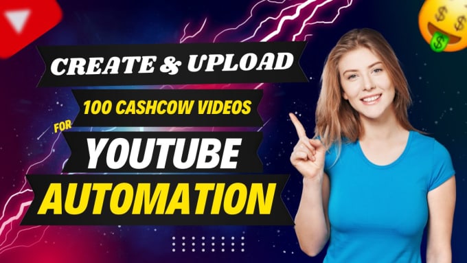 Gig Preview - Automate and manage youtube cashcow channel create top 10 cash cow videos