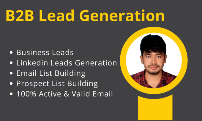 Gig Preview - Provide b2b lead generation, linkedin lead generation