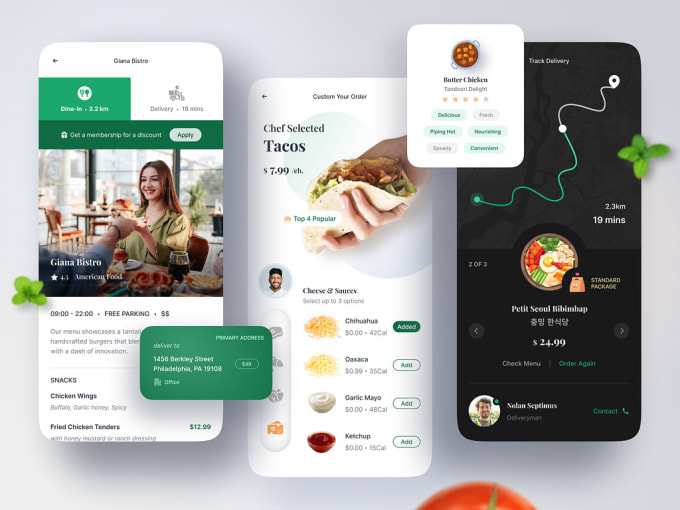 Gig Preview - Develop food delivery app, grocery app, zomato clone, nfc in restaurant