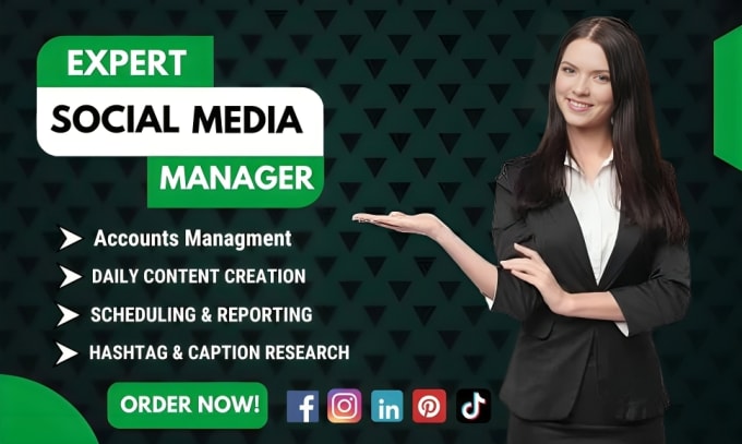 Bestseller - be your expert social media manager and content creator