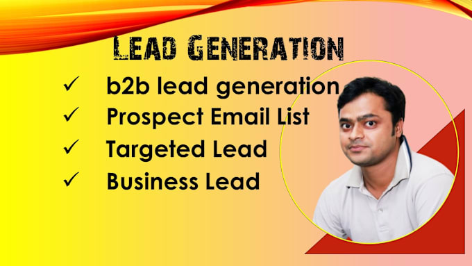 Gig Preview - Do b2b lead generation, linkedin lead generation and build a prospect email list