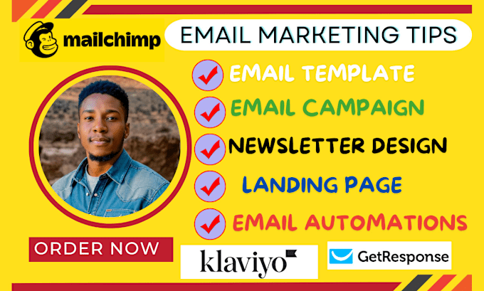 Gig Preview - Setup klaviyo email marketing, klaviyo flows, email automations, email campaign