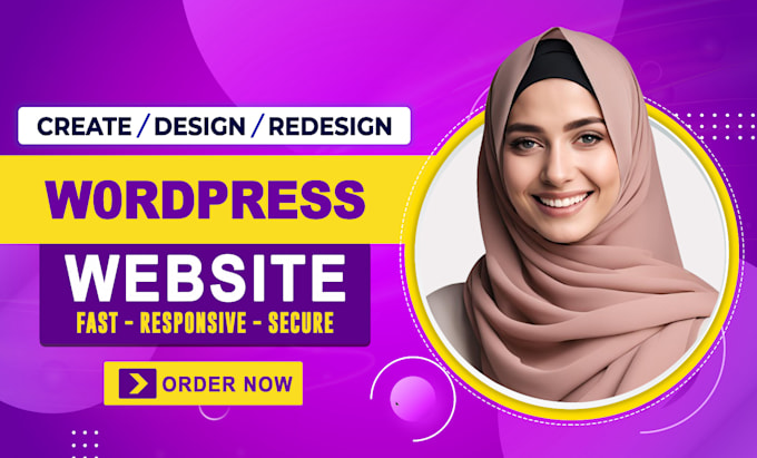 Gig Preview - Build create wordpress website development design clone business website builder