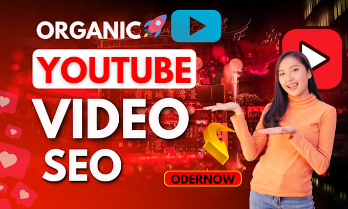 Gig Preview - Do youtube video SEO and optimize for top ranking