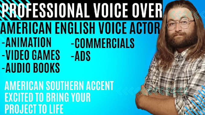 Bestseller - record a male american english voice over