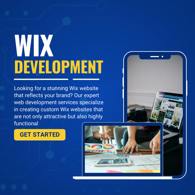 Gig Preview - Professional wix website design and development