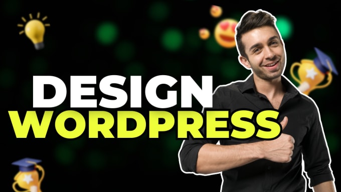 Gig Preview - Create wordpress website design, modern web design