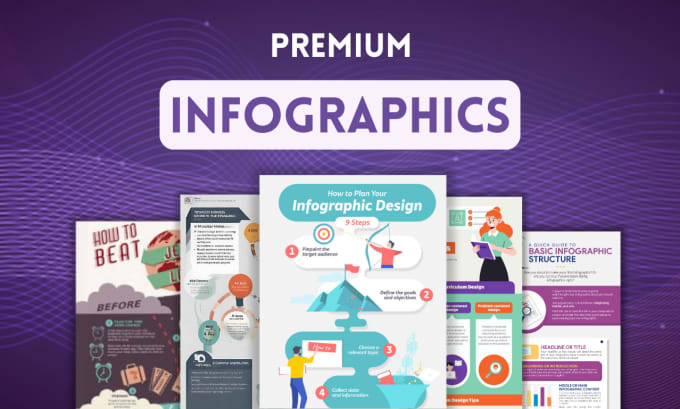 Gig Preview - Provide unique infographic design or business illustration