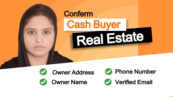 Gig Preview - Provide real estate leads of  active cash buyers in the USA