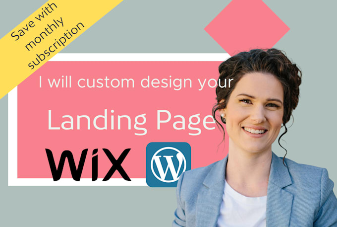 Gig Preview - Our agency will custom design your landing page