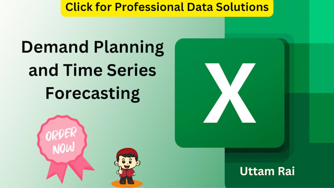 Gig Preview - Do demand planning and time series forecasting in excel