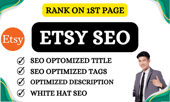 Gig Preview - Write etsy SEO titles, tags and description to top rank etsy listings