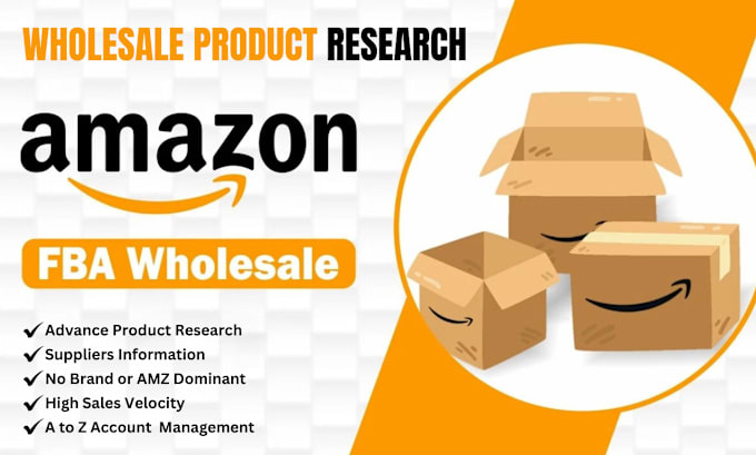 Gig Preview - Be your amazon wholesale fba virtual assistant