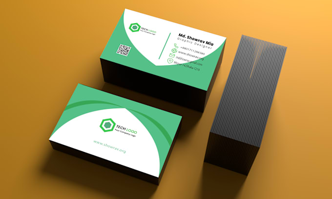 Gig Preview - Provide creative unique professional business card design within 8 hours