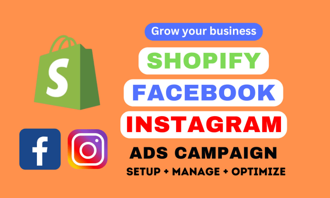 Gig Preview - Be your facebook and instagram ads campaign setup manager