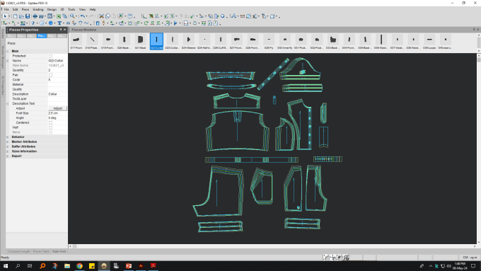 Gig Preview - Make  clothing cad pattern and technologist