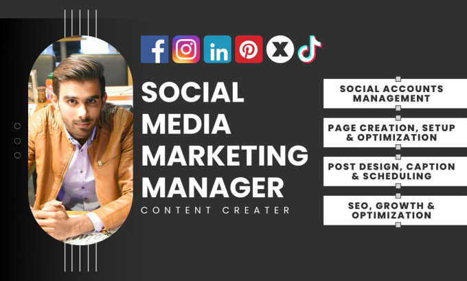 Gig Preview - Do social media marketing, management, posting and engagements