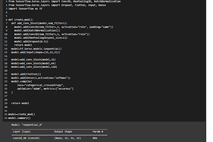 Gig Preview - Do machine learning task in python