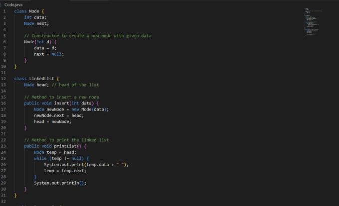 Gig Preview - Do data structure and algorithm in java cpp c or python