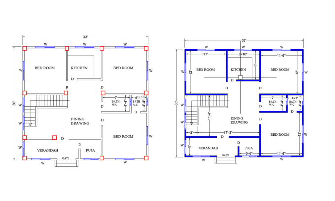 Bestseller - do 2d floor plan, elevation