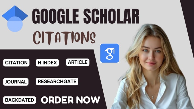 Gig Preview - Write, publish your article to increase, boost google scholar citation, journals