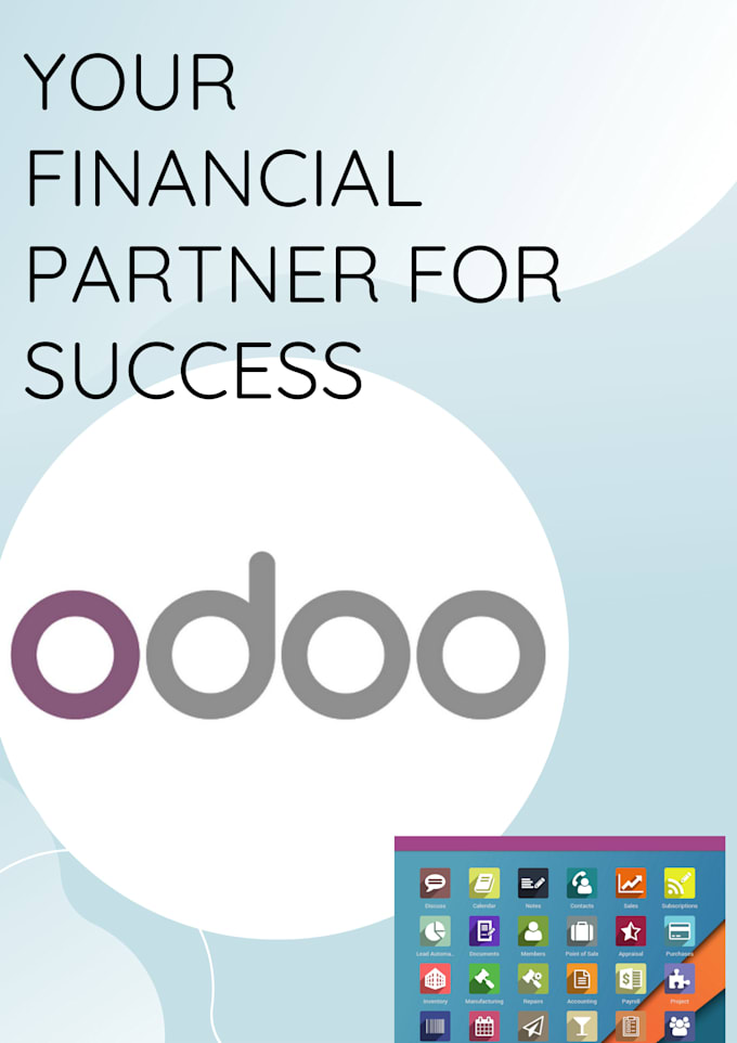 Gig Preview - Odoo accounting wizard your bookkeeping solution