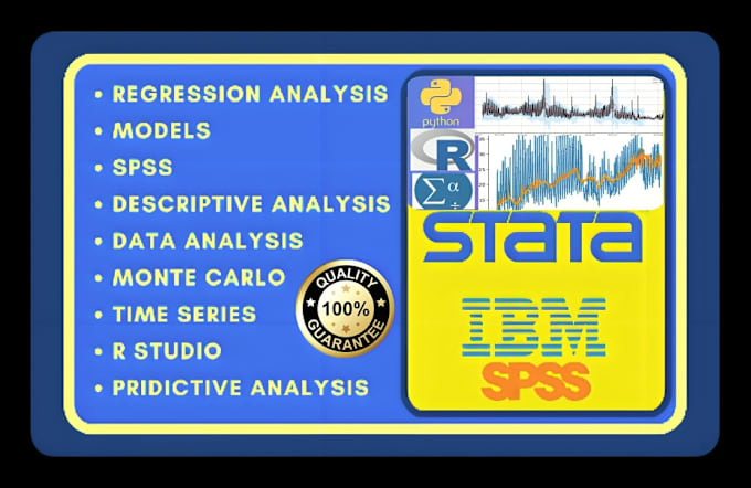 Gig Preview - Do linear, multivariate, logistic regression analysis using r spss stata python