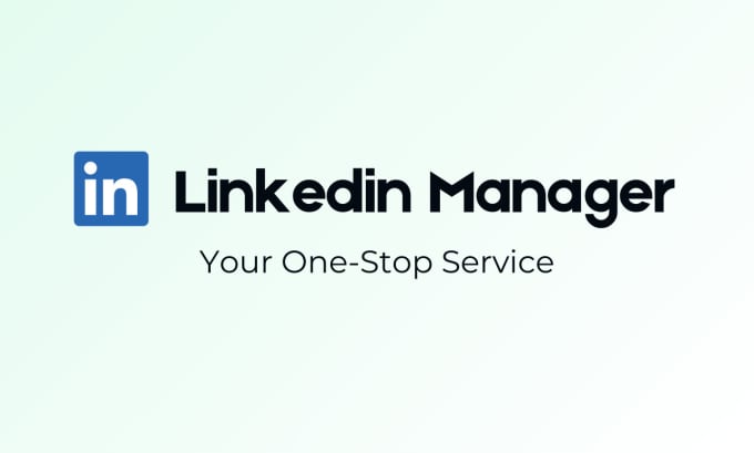 Gig Preview - Be your linkedin marketing manager