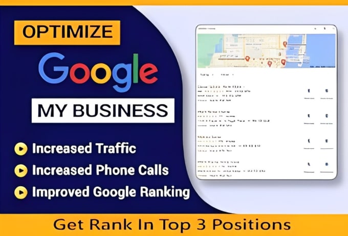 Gig Preview - Optimize google maps business profile for local SEO