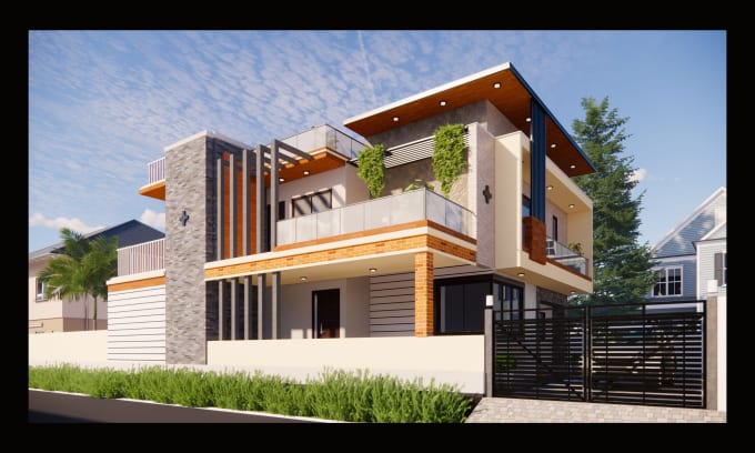 Gig Preview - Create 3d model and design render interior exterior