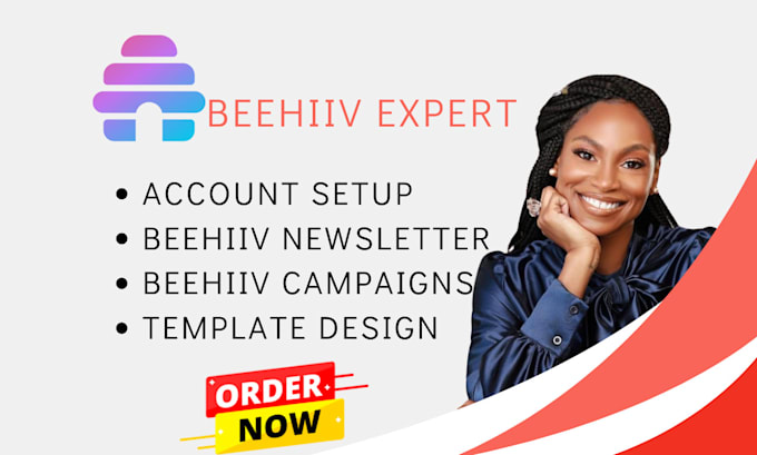 Gig Preview - Setup full beehiiv, beehive campaign, beehiiv newsletter and beehiiv campaign