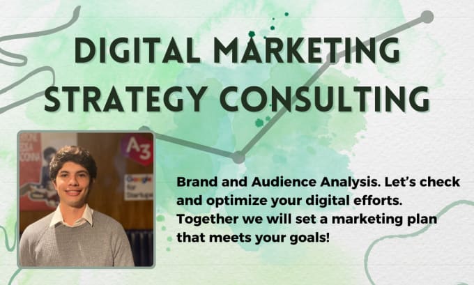 Gig Preview - Be your strategic digital marketing and brand consultant