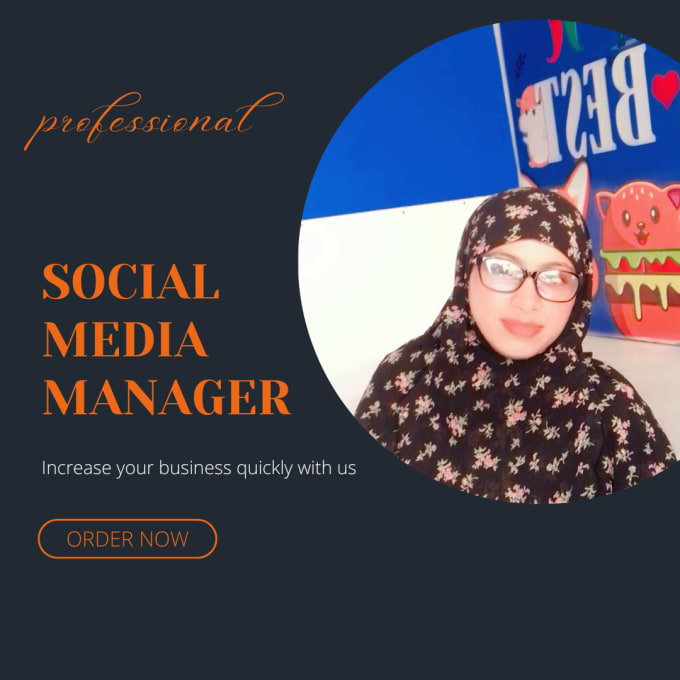 Gig Preview - Be your social media manager offering social media marketing