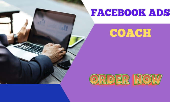 Gig Preview - Be your primary facebook advertising coach manager