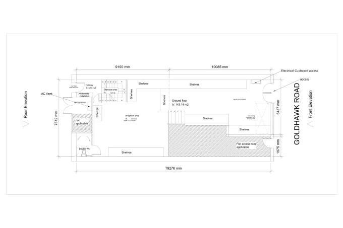 Gig Preview - Create architectural blueprint for building permit