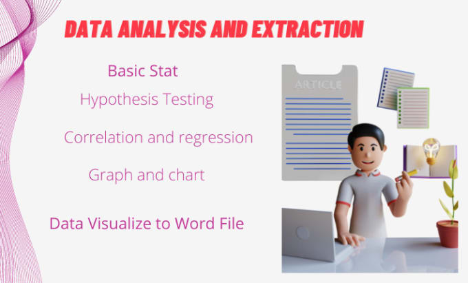 Gig Preview - Analyze data reporting and visualization