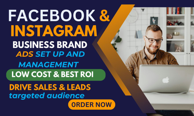 Gig Preview - Setup and manage facebook meta ads campaign and instagram advertising