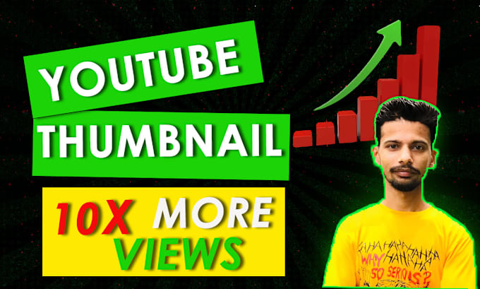 Gig Preview - Design a plus engaging customized thumnail for youtube