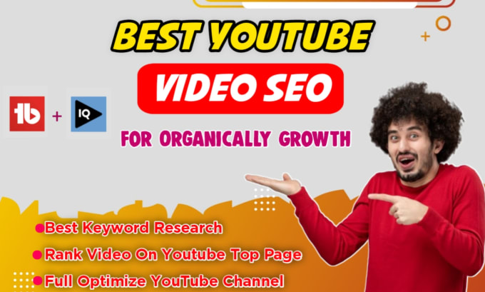 Bestseller - do best youtube video SEO and optimize your full channel