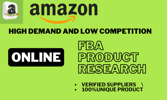 Gig Preview - Amazon online arbitrage product research, retail arbitrage for usa fba leads