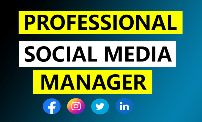 Gig Preview - Be your social media manager and content creator, monthly management