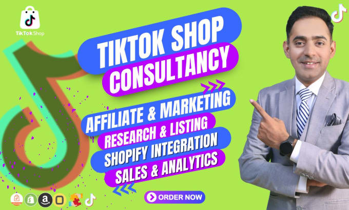 Gig Preview - Be your tiktok shop consultant mentor or manager