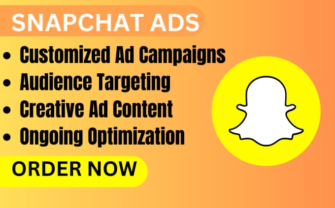 Gig Preview - Run snapchat ads to promote your business