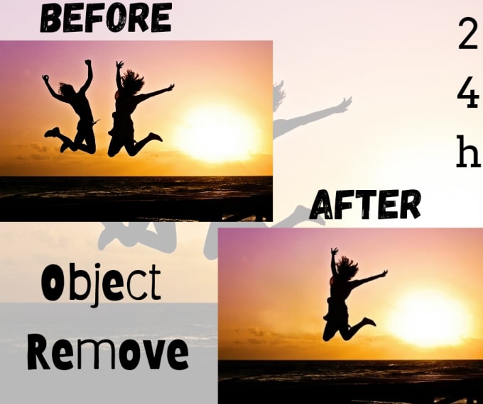 Bestseller - remove object from photo by photoshop editing professionally