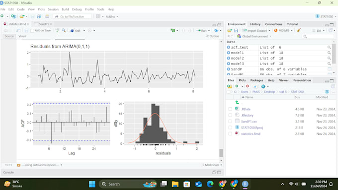 Gig Preview - Do r programming language, rstudio, data analytics tasks