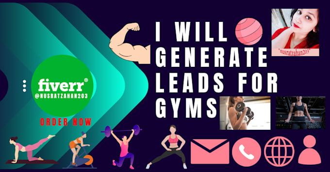 Gig Preview - Generate leads for gyms