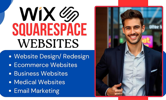 Gig Preview - Design wix medical healthcare squarespace website redesign, wix seo landing page